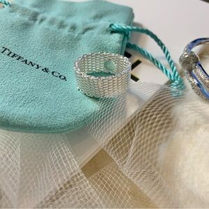 Brand New genuine silver 925 mash ring size 8